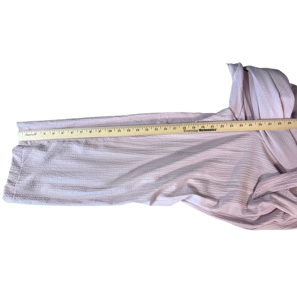 Calvin Klein Wide Leg Mock Wrap Jumpsuit Women sz 8 Blush Pink - Picture 9 of 9